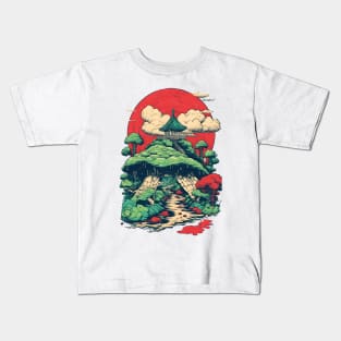 old japanese house Kids T-Shirt